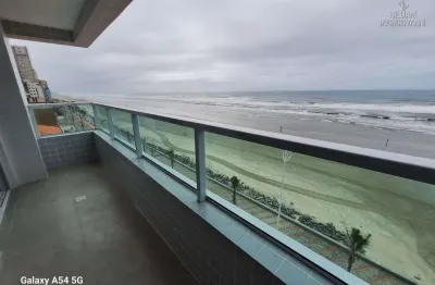 Apartamento espetacular 3 dormitórios sendo 1 suíte frente mar – mongaguá
