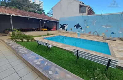 Terreno com piscina 300 m2 de área total - vila são paulo - mongaguá