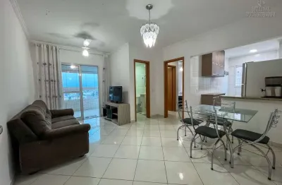 Apartamento em praia grande a 5 minutos da praia, com suíte e sacada gourmet!