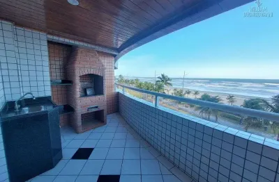 Apartamento 4 quartos, sendo 3 suítes, balneário flórida, praia grande - sp