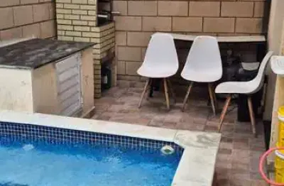 Casa em condomínio fechado com 2 quartos à venda no Balneário Gaivota, Itanhaém 