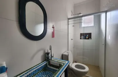 Casa de condomínio semi mobiliada - aviação - praia grande /sp