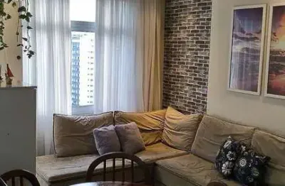 Apartamento 1 quarto, mobiliado - guilhermina praia grande/sp
