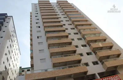 Apartamento - 3 dorms, suíte, sacada envidraçada e vista mar – 50m da praia