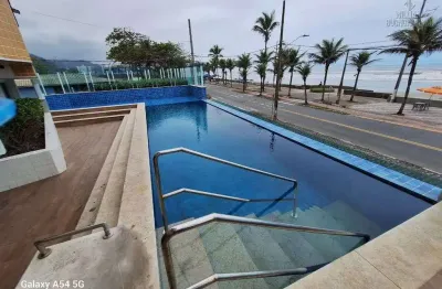 Apartamento 2 dormitórios sendo 1 suíte mobiliado em mongaguá