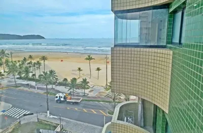 Espetacular apartamento 20 metros do mar na guilhermina - praia grande.