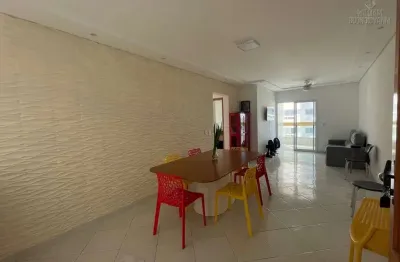 Apto tupi, 100m², 3 dorm, 1 suíte, vista mar e churrasqueira privativa