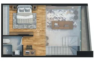 Lançamento, villa operária, apto 1 dom., 1v, vila operária, itajaí - sc