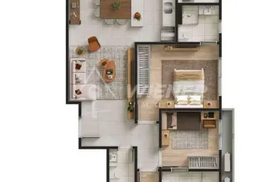 Lançamento, vista mar, navegat., 1 st + 2 dem. 2 v, centro, navegantes - sc