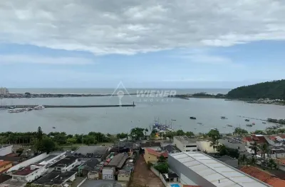 Cobertura c/piscina, vista mar, 3 stes, 2 vagas, centro, itajaí - sc