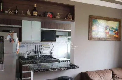 Apartamento com 2 dormitórios à venda, 46 m² por r$ 180.000,00 - reserva sul condomínio resort - ribeirão preto/sp