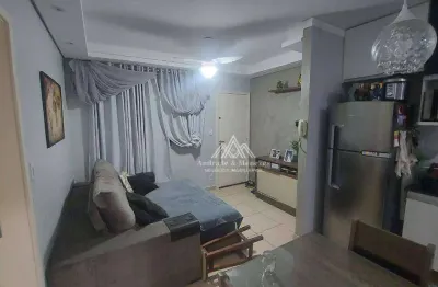 Apartamento com 2 dormitórios à venda, 42 m² por r$ 170.000,00 - jardim florestan fernandes - ribeirão preto/sp