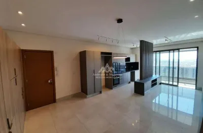 Apartamento com 1 dormitório para alugar, 72 m² por r$ 5.477,15/mês - jardim botânico - ribeirão preto/sp