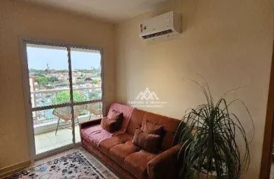 Apartamento com 2 dormitórios, 55 m² - venda por r$ 385.000 ou aluguel por r$ 2.750/mês - jardim palma travassos - ribeirão preto/sp