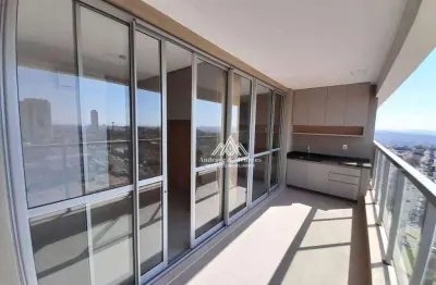 Apartamento com 1 dormitório para alugar, 65 m² por r$ 6.361,08/mês - jardim são luiz - ribeirão preto/sp