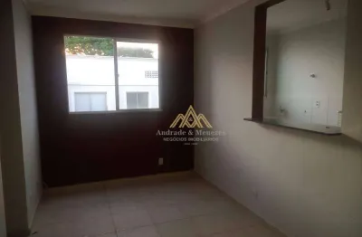 Apartamento com 2 dormitórios à venda, 45 m² por r$ 145.000,00 - parque são sebastião - ribeirão preto/sp