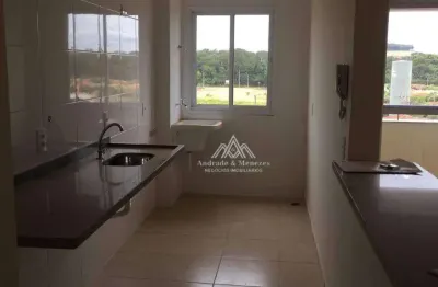 Apartamento com 2 dormitórios para alugar, 56 m² por r$ 1.600/mês - parque são sebastião - ribeirão preto/sp