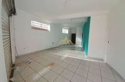 Salão para alugar, 63 m² por r$ 1.400/mês - sumarezinho - ribeirão preto/sp