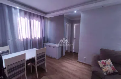 Apartamento com 2 dormitórios à venda, 53 m² por r$ 179.000,00 - reserva sul condomínio resort - ribeirão preto/sp