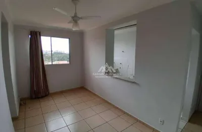 Apartamento com 2 dormitórios para alugar, 45 m² por r$ 1.280,89/mês - residencial jequitibá - ribeirão preto/sp