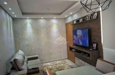 Apartamento com 2 dormitórios à venda, 41 m² por r$ 190.000 - jardim helena - ribeirão preto/sp