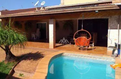 Casa com 3 dormitórios para alugar, 265 m² por r$ 6.706,91/mês - jardim califórnia - ribeirão preto/sp
