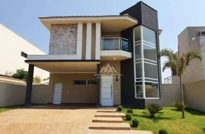 Sobrado com 3 dormitórios à venda, 247 m² por r$ 1.950.000,00 - alphaville 1 - ribeirão preto/sp
