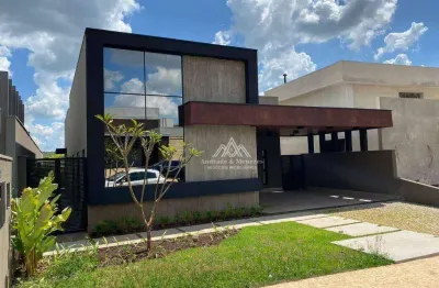 Casa com 3 dormitórios à venda, 214 m² por r$ 1.450.000,00 - condomínio buona vita - ribeirão preto/sp
