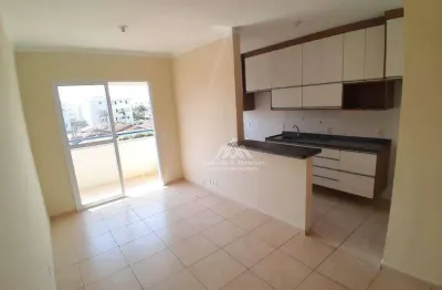 Apartamento com 2 dormitórios à venda, 56 m² por r$ 265.000 - parque são sebastião - ribeirão preto/sp