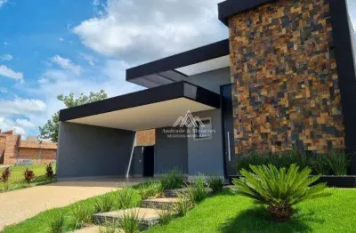 Casa com 3 dormitórios suítes à venda, 225 m² por r$  - bonfim paulista - ribeirão preto/sp