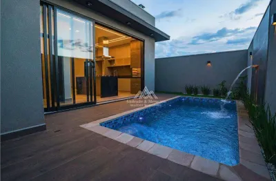 Casa com 3 dormitórios à venda, 154 m² por r$ 1.189.000,00 - vivendas da mata - portal aroeira - ribeirão preto/sp