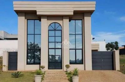 Sobrado com 3 dormitórios suítes à venda, 220 m² por r$ 2.000.000 - bonfim paulista - ribeirão preto/sp