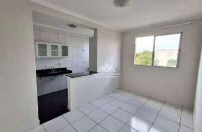 Apartamento com 2 dormitórios para alugar, 48 m² por r$ 1.398,33/mês - jardim manoel penna - ribeirão preto/sp