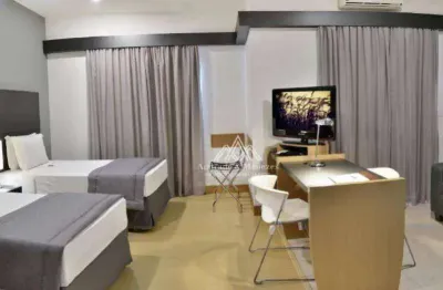Flat com 1 dormitório à venda, 41 m² por r$ 275.000,00 - jardim américa - ribeirão preto/sp