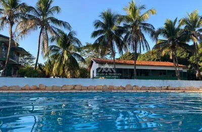 Pousada com 14 dormitórios à venda, 750 m² por r$ 3.000.000  - planura/mg