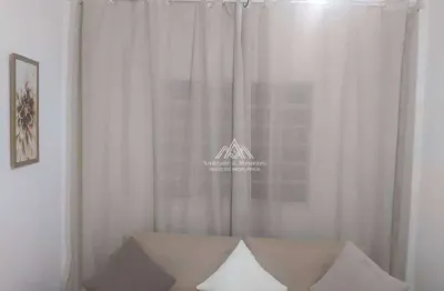 Apartamento com 1 dormitório, 33 m² - venda por r$ 130.000 ou aluguel por r$ 740/mês - parque anhangüera - ribeirão preto/sp