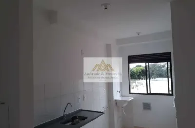 Apartamento com 2 dormitórios à venda, 42 m² por r$ 215.000,00 - parque industrial lagoinha - ribeirão preto/sp
