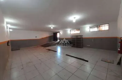 Salão para alugar, 250 m² por r$ 4.332,73/mês - vila tibério - ribeirão preto/sp