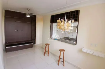 Apartamento com 2 dormitórios para alugar, 46 m² por r$ 1.300/mês - sumarezinho - ribeirão preto/sp