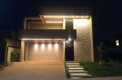 Sobrado com 4 dormitórios à venda, 258 m² por r$ 2.150.000,00 - condomínio terras de florença  - ribeirão preto/sp