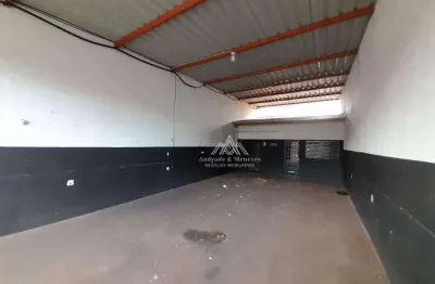 Salão para alugar, 80 m² por r$ 2.050,00/mês - ipiranga - ribeirão preto/sp