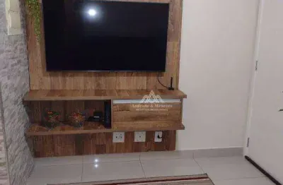 Apartamento com 2 dormitórios à venda, 42 m² por r$ 160.000 - jardim heitor rigon - ribeirão preto/sp