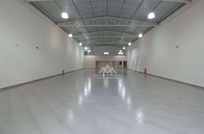 Salão para alugar, 437 m² localizado no - vila seixas - ribeirão preto/sp