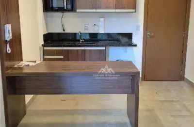 Flat com 1 dormitório para alugar, 35 m² por r$ 2.743,71/mês - jardim botânico - ribeirão preto/sp