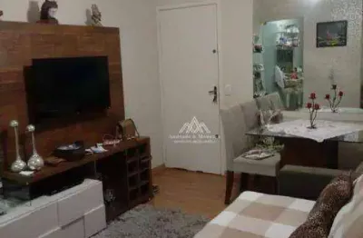 Apartamento com 2 dormitórios à venda, 45 m² por r$ 150.000,00 - quintino facci ii - ribeirão preto/sp