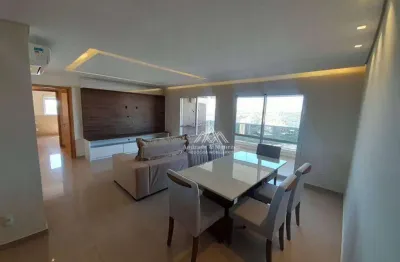 Apartamento com 3 dormitórios para alugar, 124 m² por R$ 6.450/mês - Jardim Irajá - Ribeirão Preto/SP