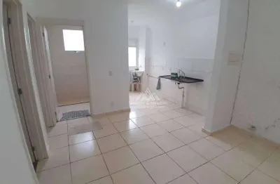 Apartamento com 2 dormitórios à venda, 43 m² por r$ 140.000,00 - jardim florestan fernandes - ribeirão preto/sp