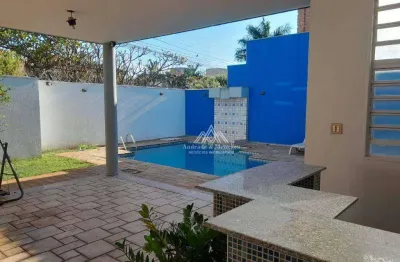 Sobrado com 4 dormitórios para alugar, 630 m² por r$ 11.700,00/mês - alto da boa vista - ribeirão preto/sp