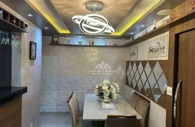 Apartamento com 2 dormitórios à venda, 47 m² por r$ 290.000,00 - jardim guaporé - ribeirão preto/sp