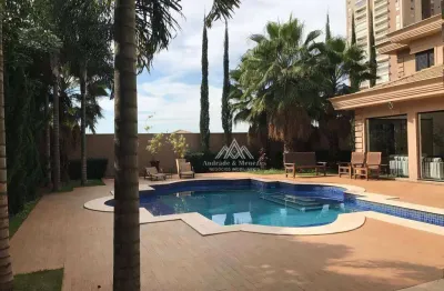 Sobrado com 6 dormitórios para alugar, 650 m² por r$ 33.782,59/mês - jardim botânico - ribeirão preto/sp